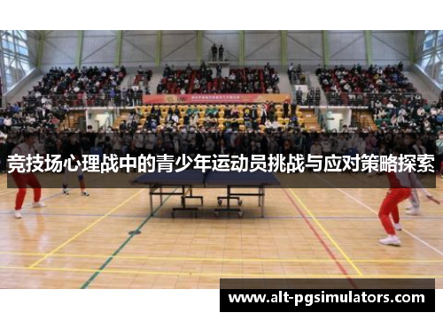 竞技场心理战中的青少年运动员挑战与应对策略探索